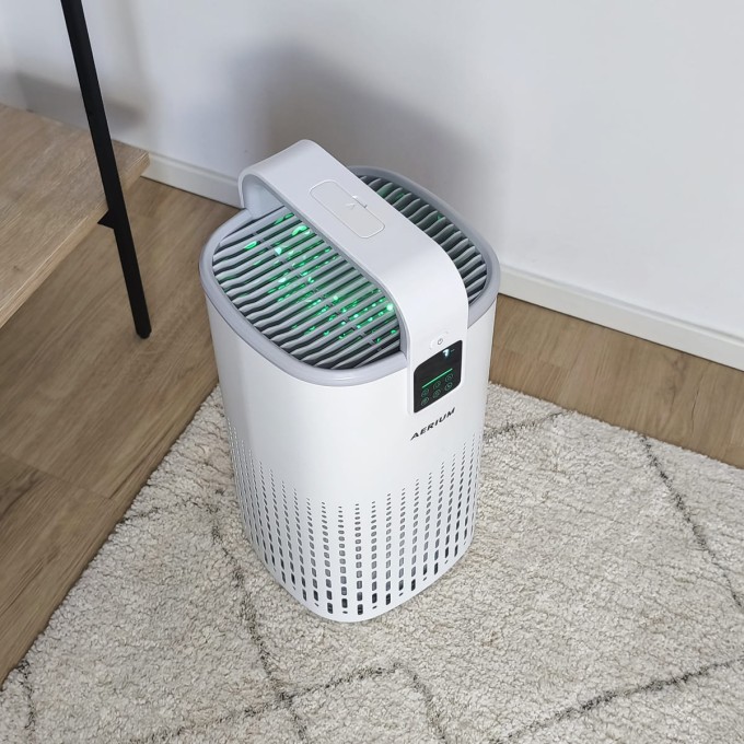 Oczyszczacz powietrza AERIUM PureSteel Q3 HEPA Wi-Fi