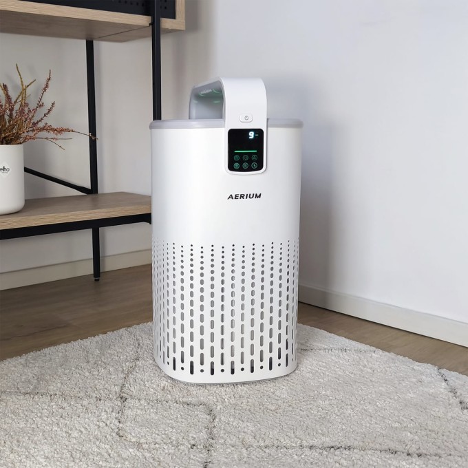 Oczyszczacz powietrza AERIUM PureSteel Q3 HEPA Wi-Fi