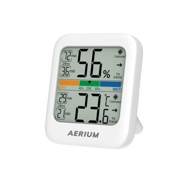 Monitor temperatury i wilgotności powietrza AERIUM T33 DUAL