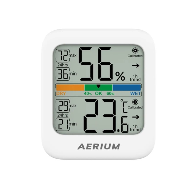Monitor temperatury i wilgotności powietrza AERIUM T33 DUAL