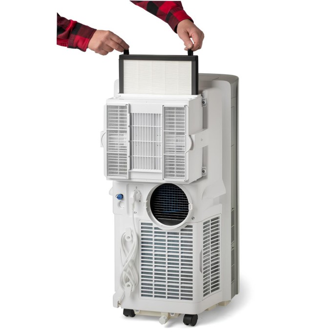 Klimatyzator przenośny z oczyszczaczem powietrza Woods CORTINA 12K AirSwitch