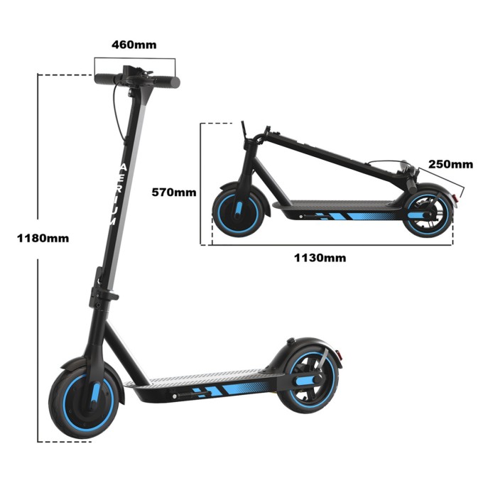 Hulajnoga elektryczna AERIUM MaxRide T500 niebieska