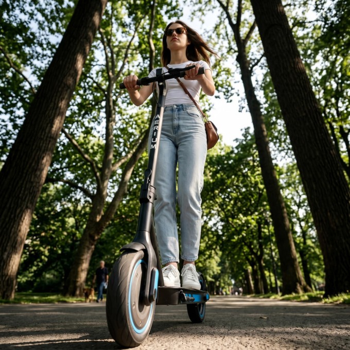 Hulajnoga elektryczna AERIUM MaxRide T500 niebieska