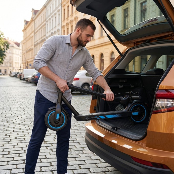 Hulajnoga elektryczna AERIUM MaxRide T500 niebieska