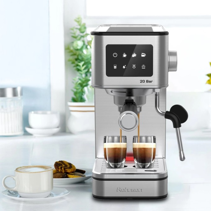 Ekspres ciśnieniowy Espresso Rohnson R-98050 Hot & Cold